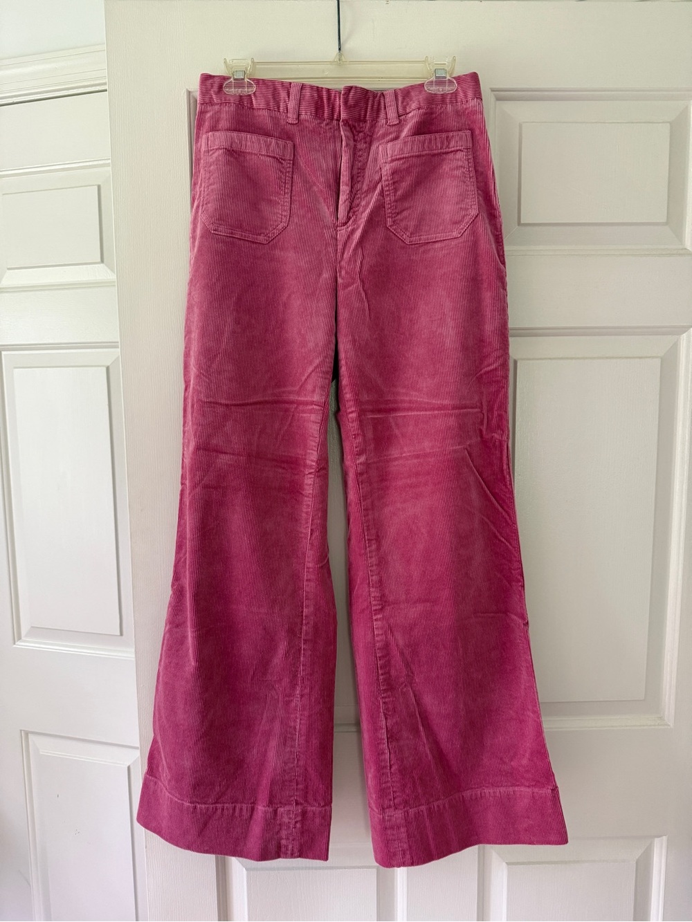 Vineyard Vines Pink corduroy wide leg pants